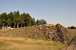 人吉城三の丸の石垣