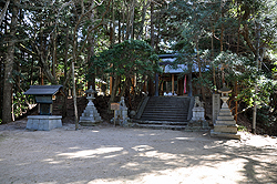 千早城の二の郭、千早神社